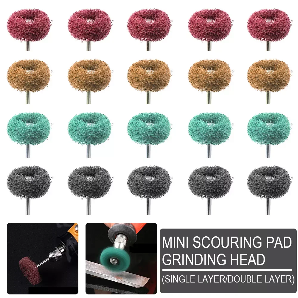 Mini Drill Abrasive Brush Nylon Buffing Polishing Wheel with 3mm Shank for Dremel Rotary Tool Accessories Set Mini Drill
Mini Drill Abrasive Brush Nylon Buffing Polishing Wheel with 3mm Shank for Dremel Rotary Tool Accessories Set Mini Drill