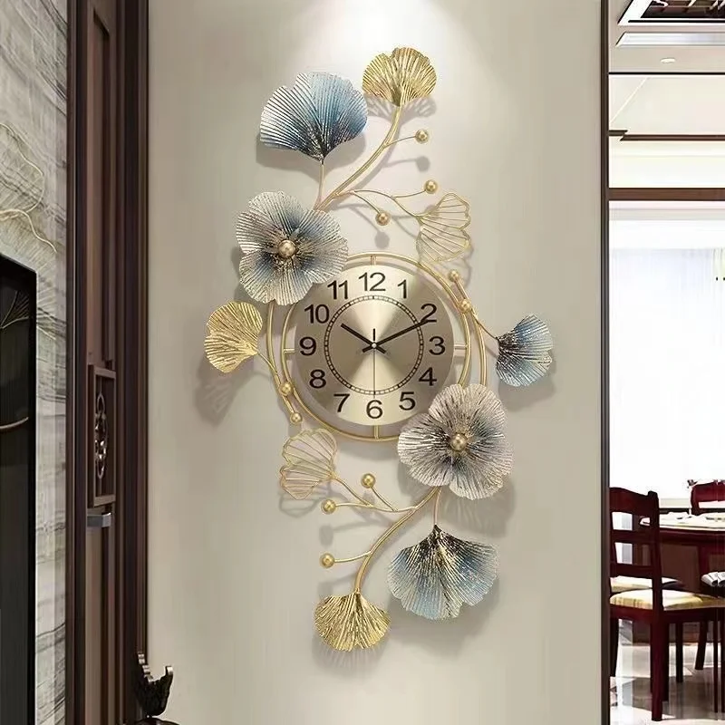 Creative Luxury Wall Clock Living Room Dining Room Sofa Background Home Wall Decoration Gold Iron Wall Hanging Large Fast Ship
Creative Luxury Wall Clock Living Room Dining Room Sofa Background Home Wall Decoration Gold Iron Wall Hanging Large Fast Ship