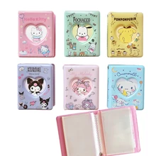 New Sanrios Hello Kittys My Melody Kuromi Cute Card Book Three Inches Polaroid The Album Storage Protection Book Interstitial