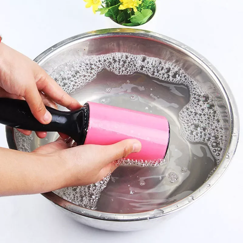 NEW Reusable Washable Roller Dust Cleaner Lint Sticking Roller for Clothes Pet Hair Cleaning Household Dust Wiper Tools
NEW Reusable Washable Roller Dust Cleaner Lint Sticking Roller for Clothes Pet Hair Cleaning Household Dust Wiper Tools