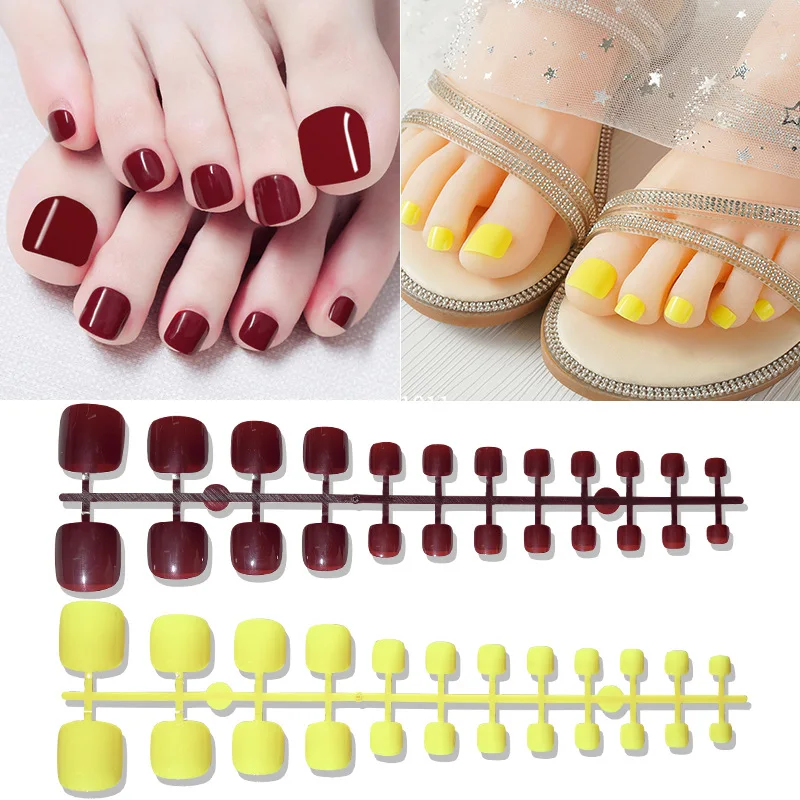Fake Toenails Glue Type Removable Square Short Nude Fashion Nail Fake Toenails Full Coverage Press-on Nail Art 
Fake Toenails Glue Type Removable Square Short Nude Fashion Nail Fake Toenails Full Coverage Press-on Nail Art