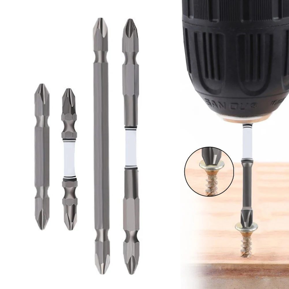 4pcs Magnetic Batch Double Head Impact Strong Cross High Hardness 1/4'' Hex Anti Non-slip WaterProof PH2 Screwdriver Set
4pcs Magnetic Batch Double Head Impact Strong Cross High Hardness 1/4'' Hex Anti Non-slip WaterProof PH2 Screwdriver Set
