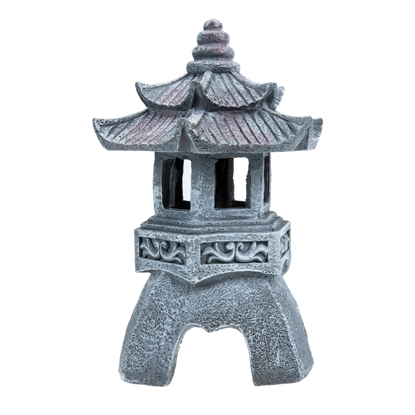 Solar Pagoda Lantern Vintage Decor Zen Garden Statue Outdoor Concrete Japanese Sculpture
Solar Pagoda Lantern Vintage Decor Zen Garden Statue Outdoor Concrete Japanese Sculpture