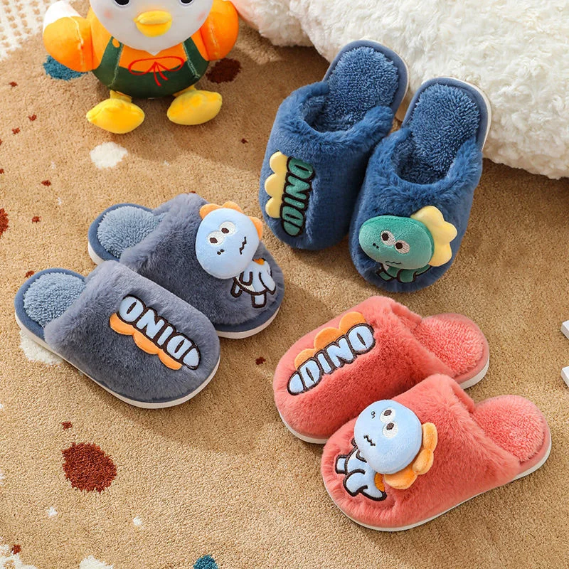 Children's Cotton Slippers Winter Soft Bottom Home Cartoon Cute 2023saur Fur Shoes Boys Baby Cotton Slippers Indoor Slippers
Children's Cotton Slippers Winter Soft Bottom Home Cartoon Cute 2023saur Fur Shoes Boys Baby Cotton Slippers Indoor Slippers