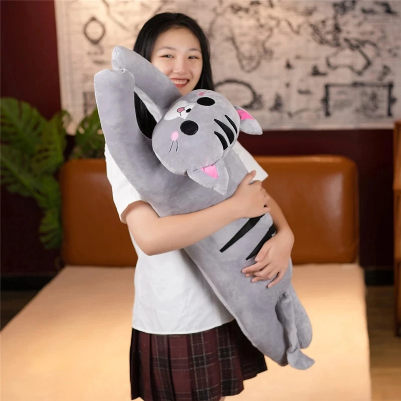 80-120CM Giant Cartoon Long Lying Cute Cat Stuffend Soft Sleep Pillow Plush Toy Office Nap Pillow Cushion Gift Doll Kid Girl
80-120CM Giant Cartoon Long Lying Cute Cat Stuffend Soft Sleep Pillow Plush Toy Office Nap Pillow Cushion Gift Doll Kid Girl