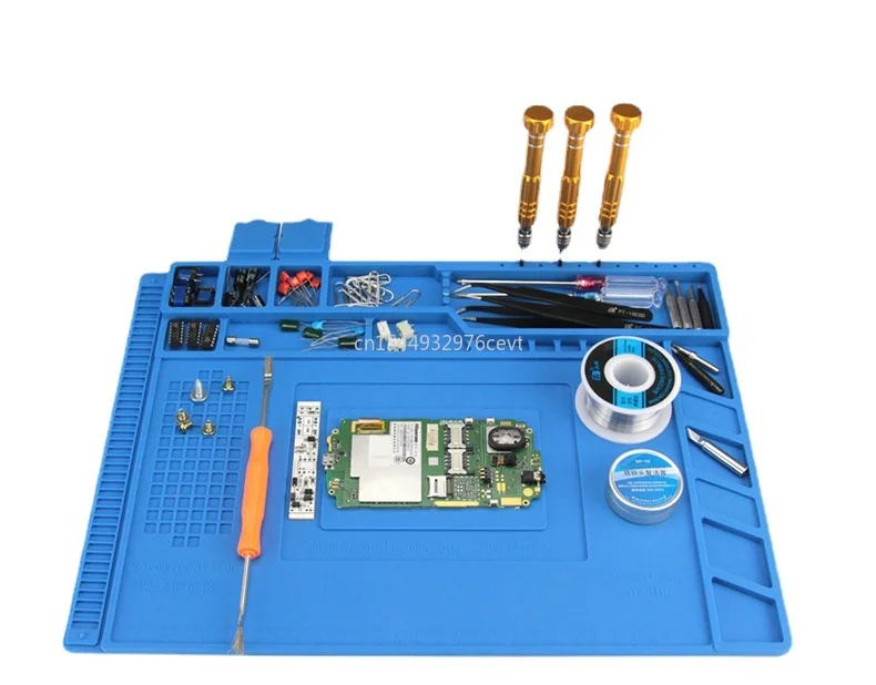 Tools BGA Insulating Platform T4033 Mobile Phone Computer Repair Silicone Insulation Table Mat with Magnetic tools kit
Tools BGA Insulating Platform T4033 Mobile Phone Computer Repair Silicone Insulation Table Mat with Magnetic tools kit