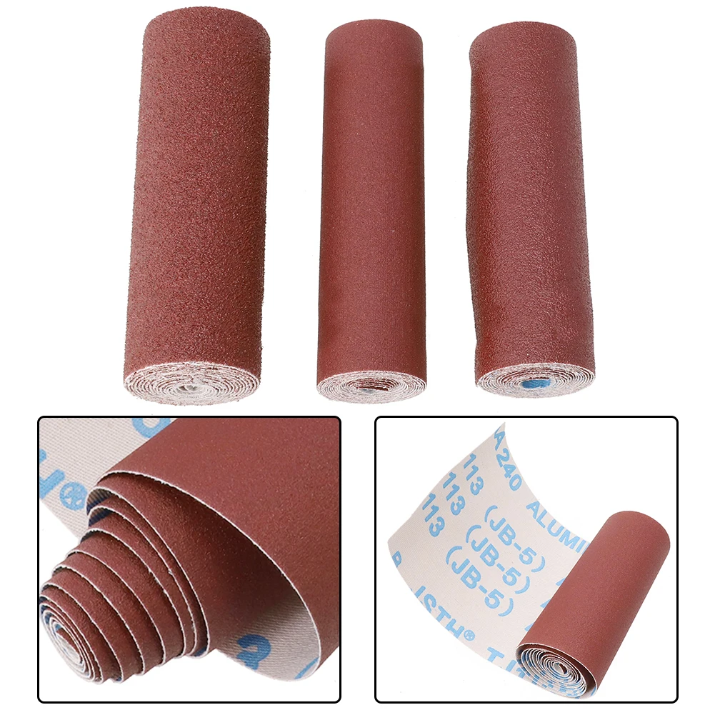 3Roll 3.28ft Emery Cloth Roll Polishing Sandpaper 80-240Grit Sanding Belt For Grinding Tools Metalworking Woodworking Furniture
3Roll 3.28ft Emery Cloth Roll Polishing Sandpaper 80-240Grit Sanding Belt For Grinding Tools Metalworking Woodworking Furniture