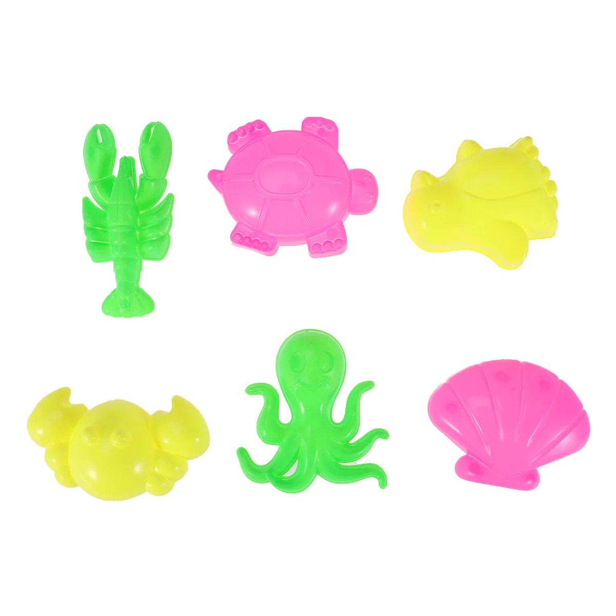 6pcs Play Sand Molds Beach Sand Toys Set Sand Tray Toys Sand Molds Set for Kids(Large/Ocean/Random Color)
6pcs Play Sand Molds Beach Sand Toys Set Sand Tray Toys Sand Molds Set for Kids(Large/Ocean/Random Color)