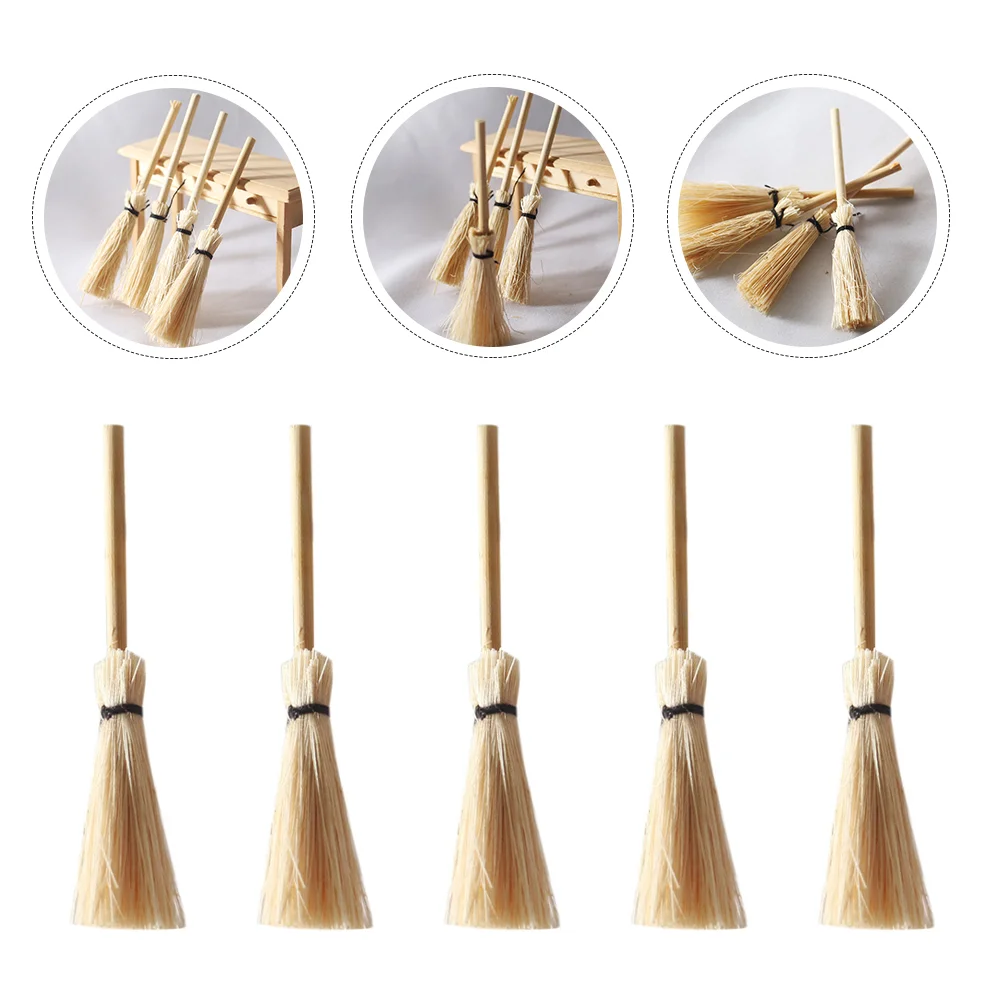 12 Pcs Mini Broom Simulation House Halloween Decorations Supply Photo Prop Plaything Mop Educational
12 Pcs Mini Broom Simulation House Halloween Decorations Supply Photo Prop Plaything Mop Educational