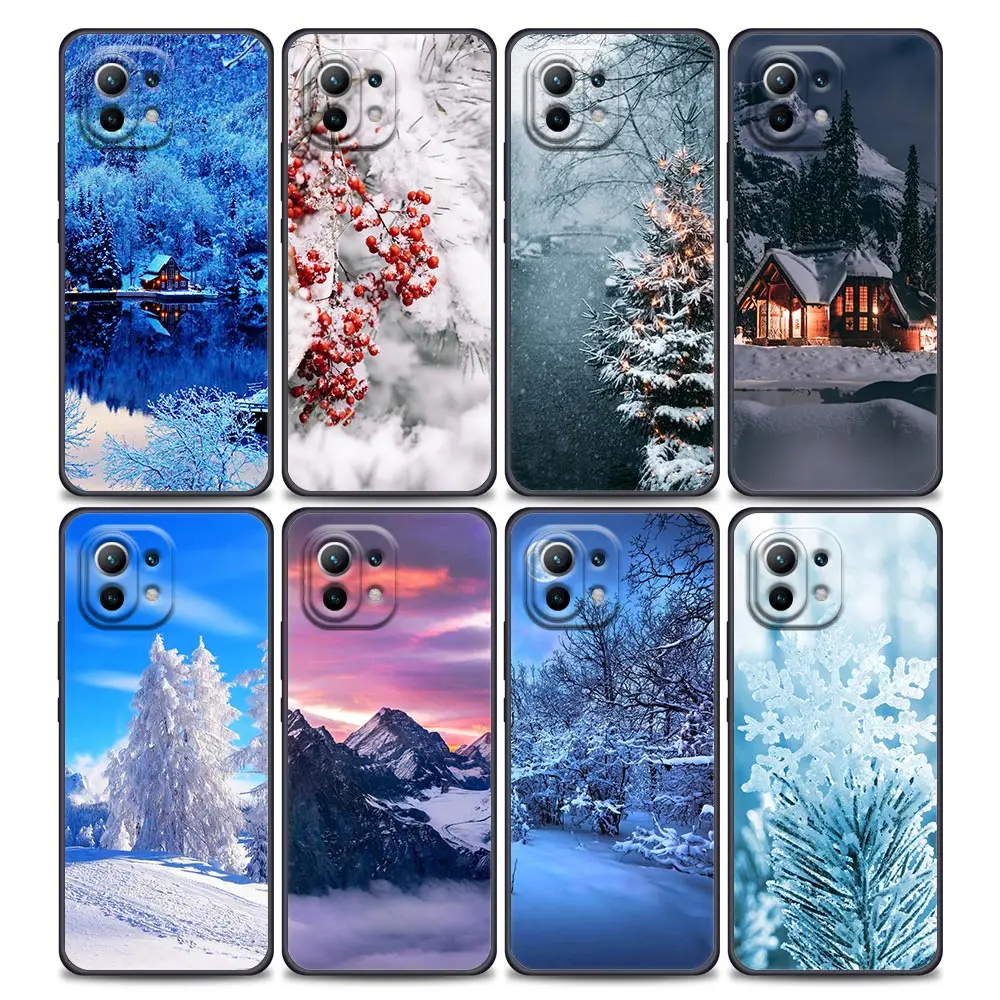 Covers Landscape Winter Light Snow Phone Case for Xiaomi Mi 11i 11 11X 11T Poco X3 NFC M3 Pro F3 GT M4 Soft Silicone
Covers Landscape Winter Light Snow Phone Case for Xiaomi Mi 11i 11 11X 11T Poco X3 NFC M3 Pro F3 GT M4 Soft Silicone
