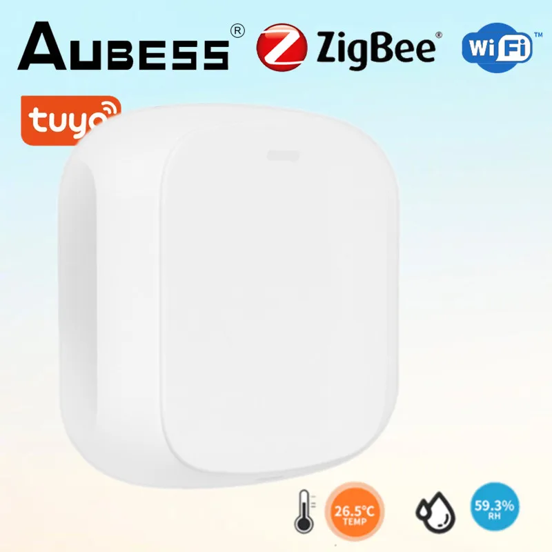 Датчик температуры и влажности Tuya Wi-Fi Zigbee, переключатель 2 в 1 для помещений, умное управление с помощью приложения
Датчик температуры и влажности Tuya Wi-Fi Zigbee, переключатель 2 в 1 для помещений, умное управление с помощью приложения
