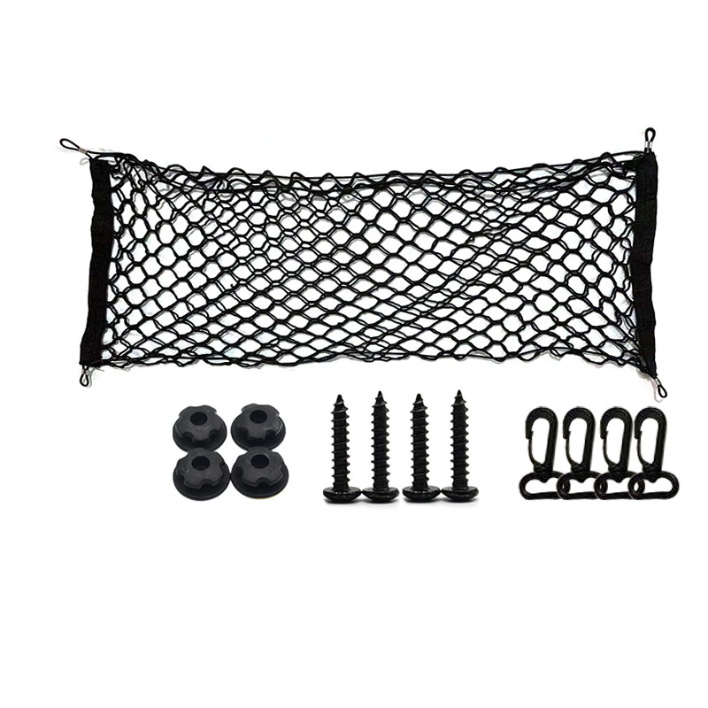 Car Back Rear Trunk Seat Storage Bag Auto Accessories Organizer Double-deck Elastic String Net Magic Sticker Pocket Bag Mesh
Car Back Rear Trunk Seat Storage Bag Auto Accessories Organizer Double-deck Elastic String Net Magic Sticker Pocket Bag Mesh