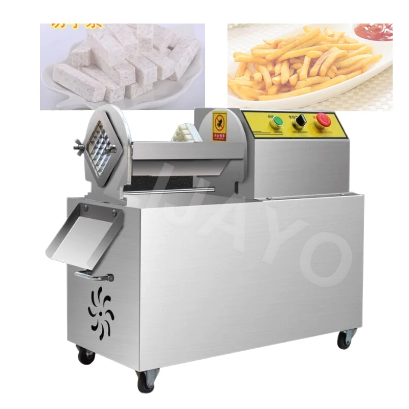 Electrical French Fries Cutting Machine Pumpkin Taro Radish Potato Strips Cutter
Electrical French Fries Cutting Machine Pumpkin Taro Radish Potato Strips Cutter