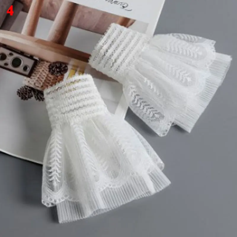DIY Detachable Cuffs Cuff Extension Embroidery Lace Daisy Fake Sleeves Elastic Wild Wrist Pleated Organ Lolita Fake Sleeves
DIY Detachable Cuffs Cuff Extension Embroidery Lace Daisy Fake Sleeves Elastic Wild Wrist Pleated Organ Lolita Fake Sleeves