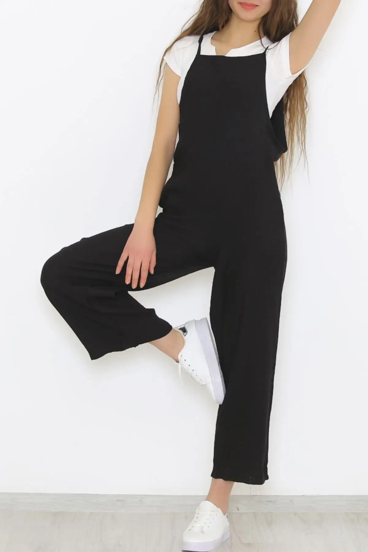 Women's Overalls Rope suspenders Wide Cut Gardener Black - .. Hot Casual Fashion Sleeveless Baggy Trousers Overalls
Women's Overalls Rope suspenders Wide Cut Gardener Black - .. Hot Casual Fashion Sleeveless Baggy Trousers Overalls