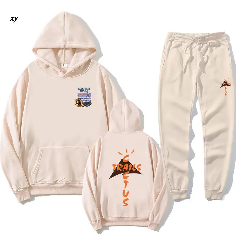 Jack Cactus Fashion Men's Oversized Hoodie Sweater + Pants 2-piece Set Men's Casual Jogging Sportswear Set Men's Sportswear
Jack Cactus Fashion Men's Oversized Hoodie Sweater + Pants 2-piece Set Men's Casual Jogging Sportswear Set Men's Sportswear