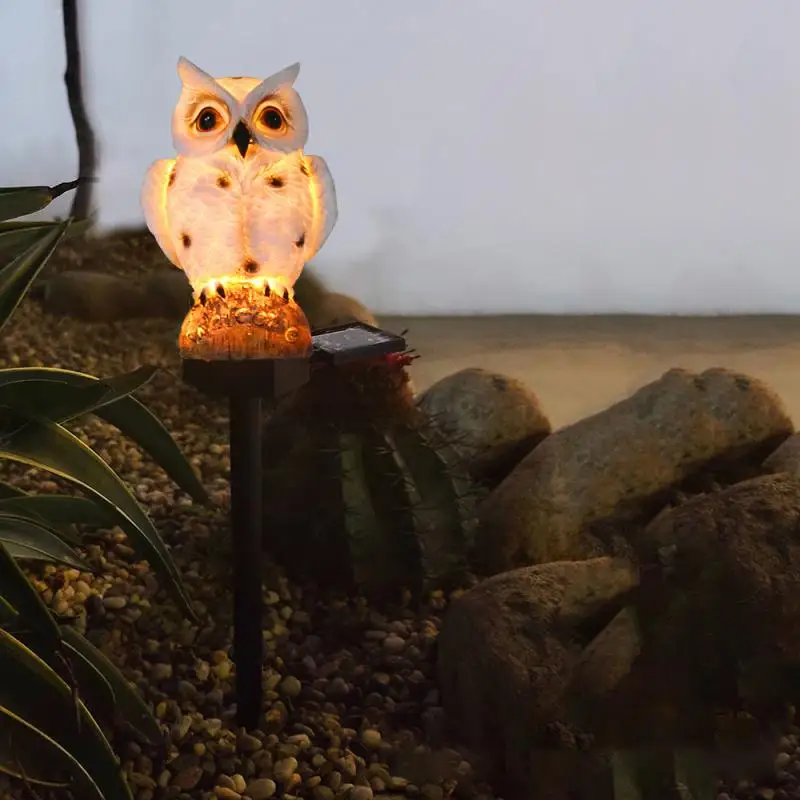 Прочная Светодиодная лампа в виде совы, садовый светильник с автоматическим датчиком и питанием от солнечной батареи, водонепроницаемая уличная лампа для освещения ландшафта с белой совой
Прочная Светодиодная лампа в виде совы, садовый светильник с автоматическим датчиком и питанием от солнечной батареи, водонепроницаемая уличная лампа для освещения ландшафта с белой совой