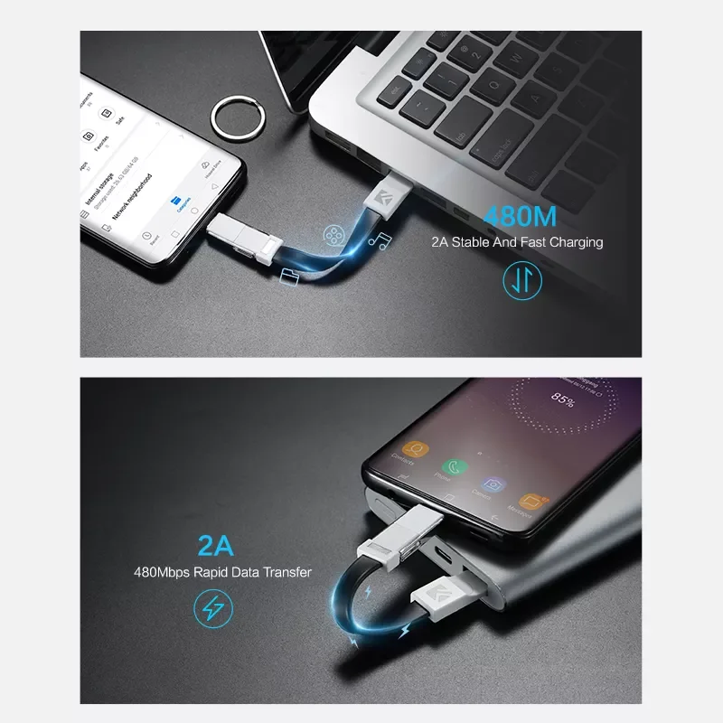 3 in 1 Portable Mini Keychain USB Cable Micro USB Type C For iPhone 12 Mini Pro Max 11 XR 8 Data Charging Cable 2021 New
3 in 1 Portable Mini Keychain USB Cable Micro USB Type C For iPhone 12 Mini Pro Max 11 XR 8 Data Charging Cable 2021 New