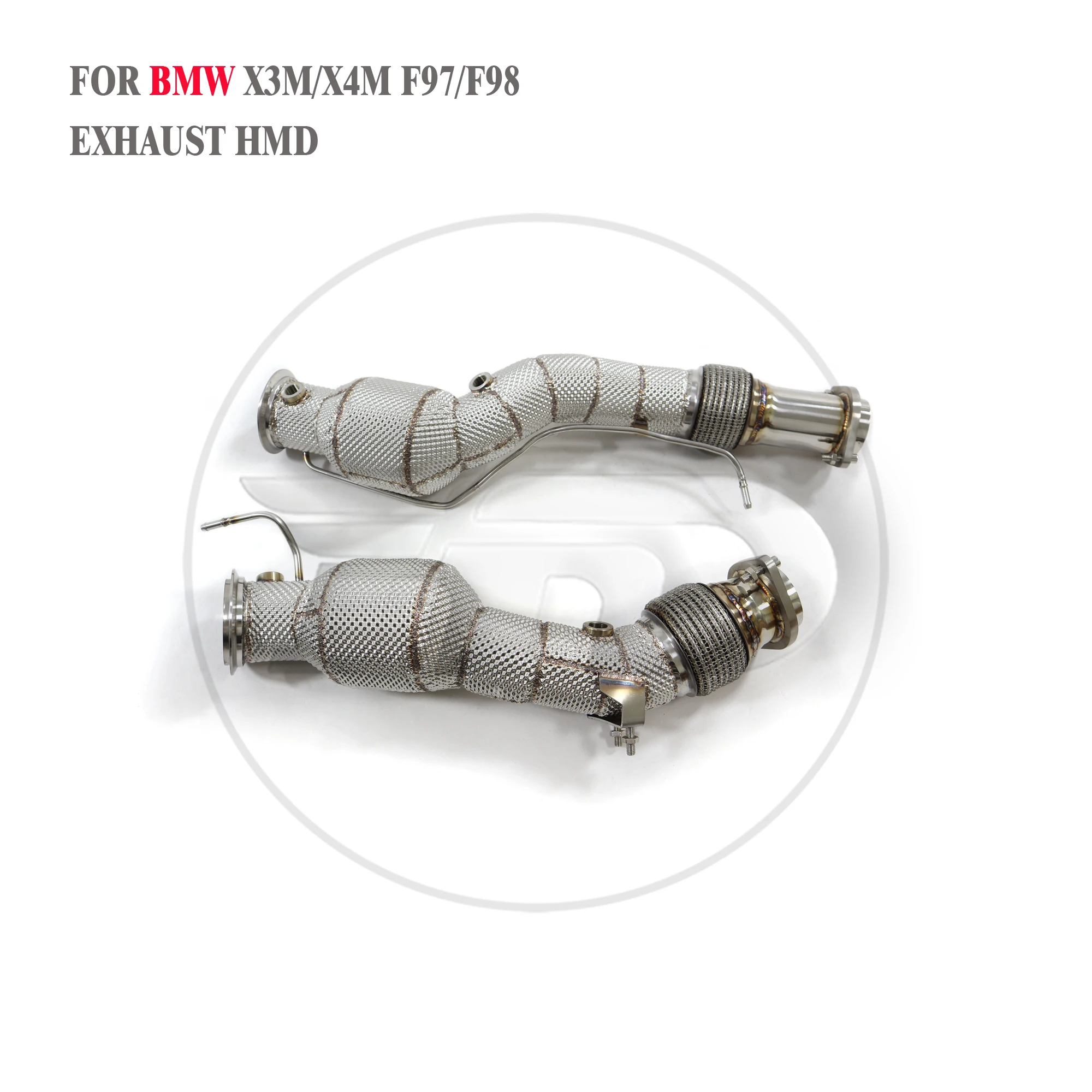 HMD Exhaust System High Flow Performance Downpipe for BMW X3M X4M F97 F98 With Heat Shield OPF Version
HMD Exhaust System High Flow Performance Downpipe for BMW X3M X4M F97 F98 With Heat Shield OPF Version