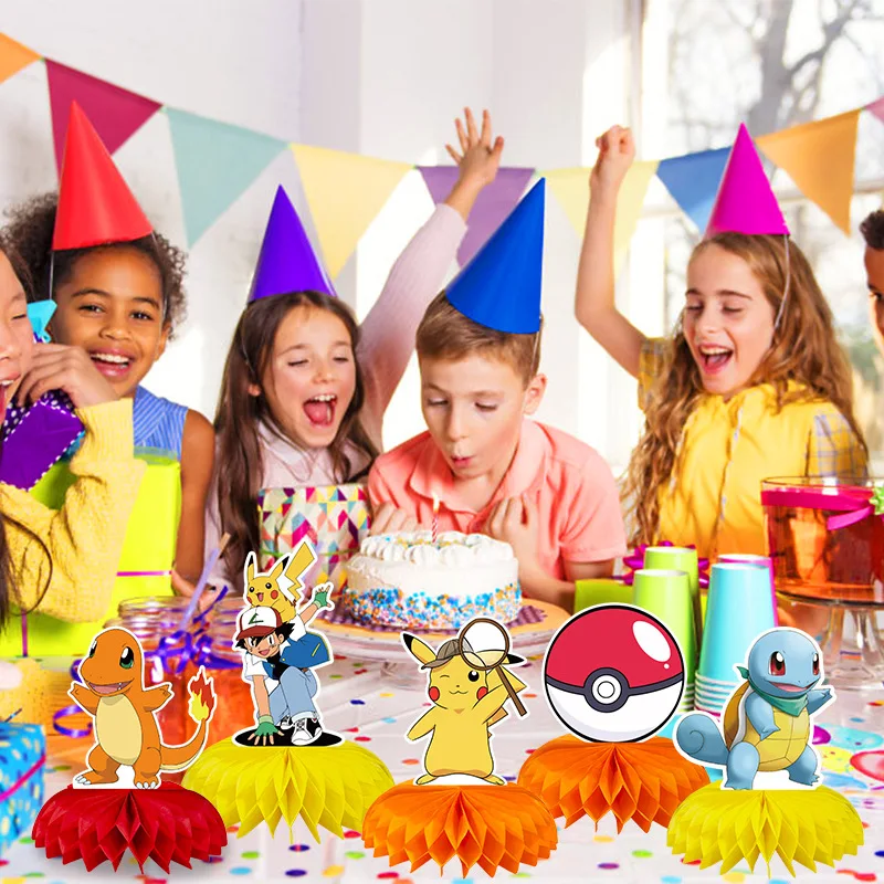 Pokemon Theme Pikachu Party Set Desktop Decoration Supplies Honeycomb Base Birthday Party Decoration Honeycomb Ornaments Kid Toy
Pokemon Theme Pikachu Party Set Desktop Decoration Supplies Honeycomb Base Birthday Party Decoration Honeycomb Ornaments Kid Toy