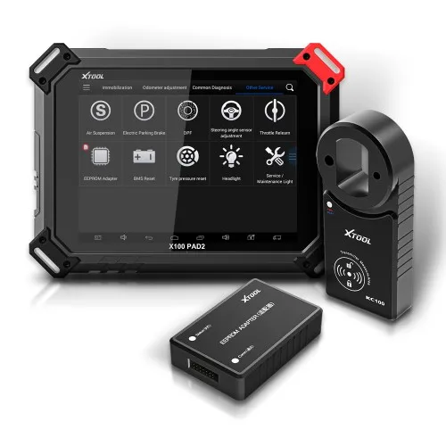 XTOOL X-100 PAD2 Pro автомобильный ключевой программатор с 4th & 5th IMMO полная версия X100 PAD2 с KC100
XTOOL X-100 PAD2 Pro автомобильный ключевой программатор с 4th & 5th IMMO полная версия X100 PAD2 с KC100