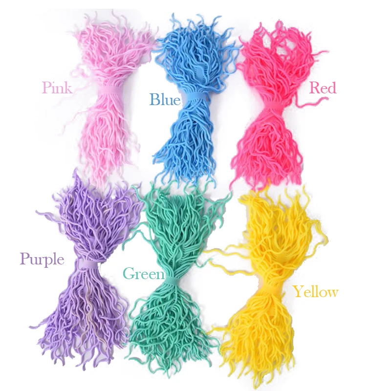 

1PCS TPR Soft Simulation Ramen Noodles Elastic Pull Rope Fidget Toy Anti Stress Rope Stretch String Stress Relief Autism Toys
