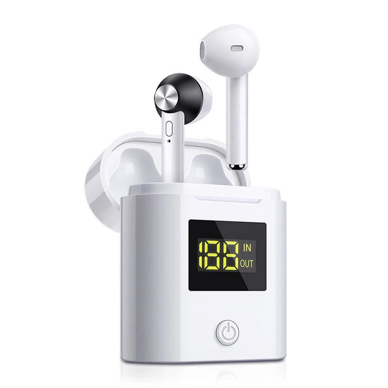 TWS 5.0 Wireless Earbuds 9D Stereo Mini Bluetooth Earphone With Dual Mic Sports Power Display Waterproof Headset013
TWS 5.0 Wireless Earbuds 9D Stereo Mini Bluetooth Earphone With Dual Mic Sports Power Display Waterproof Headset013