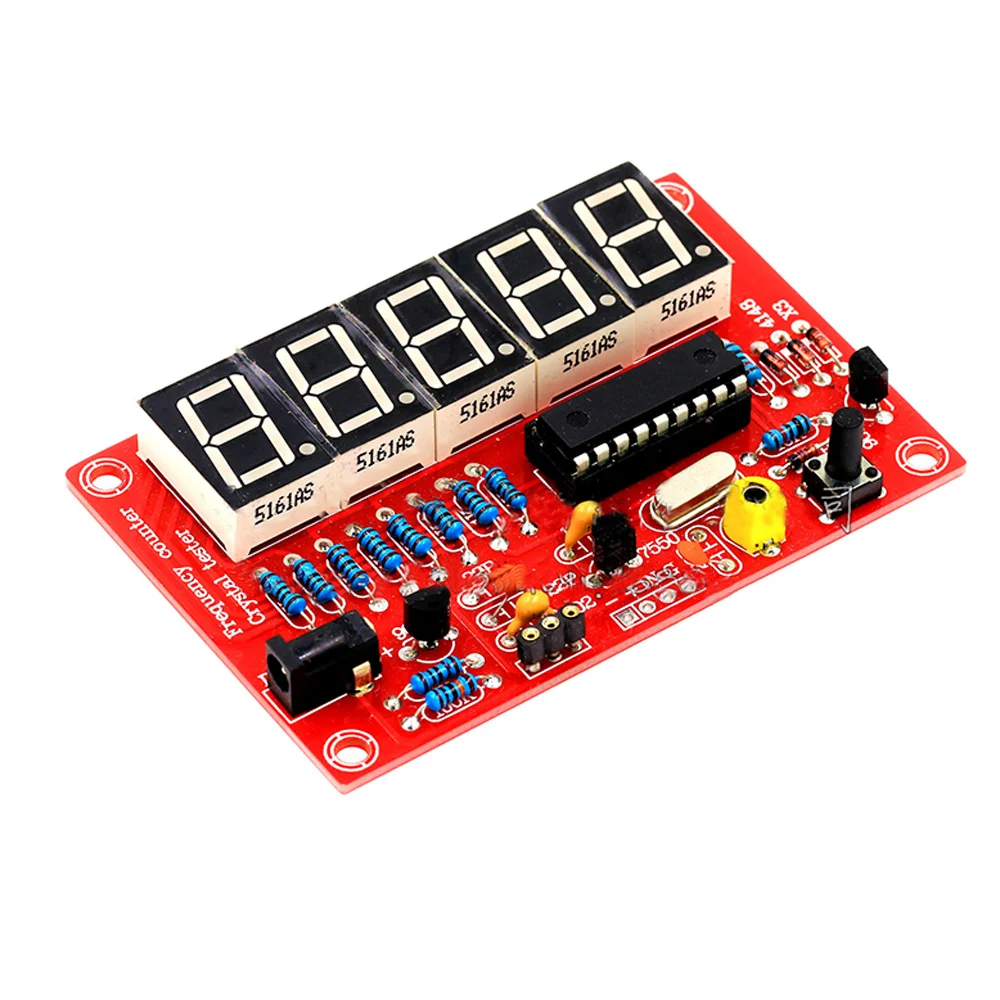 Diy Kits Rf 1Hz-50Mhz Kristal Oscillator Frequentie Counter Meter Digitale Led Tester Meter
Diy Kits Rf 1Hz-50Mhz Kristal Oscillator Frequentie Counter Meter Digitale Led Tester Meter