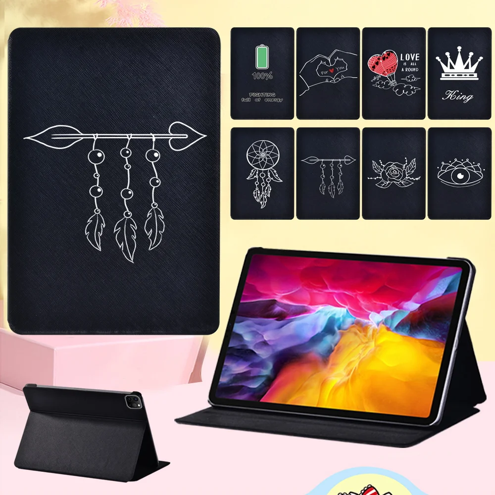 For Apple IPad Pro 11" 2018 2020 2021/Pro 2nd Gen 10.5"/Pro 9.7" White Image Tablet Case Lightweight Leather Stand Cover Shell
For Apple IPad Pro 11" 2018 2020 2021/Pro 2nd Gen 10.5"/Pro 9.7" White Image Tablet Case Lightweight Leather Stand Cover Shell