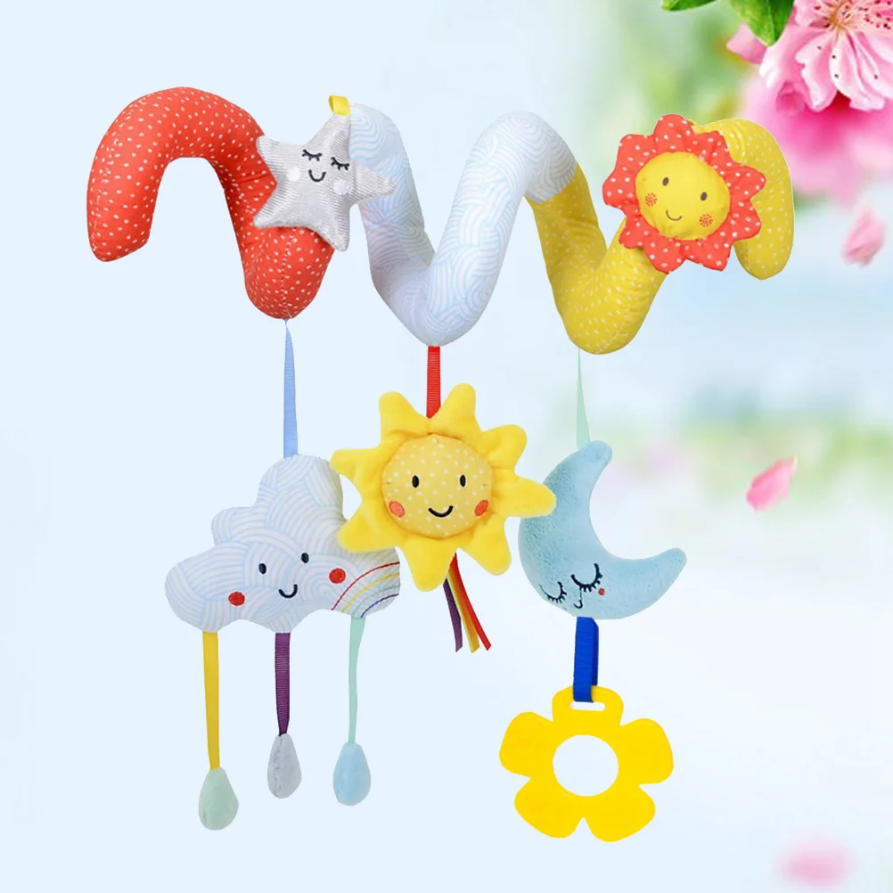 

Toy Hanging Crib Toys Around Stroller Doll Wrap Seats Baby Animals Plush Rattles Infant Bed Stuffed Star Cot Children Comfort