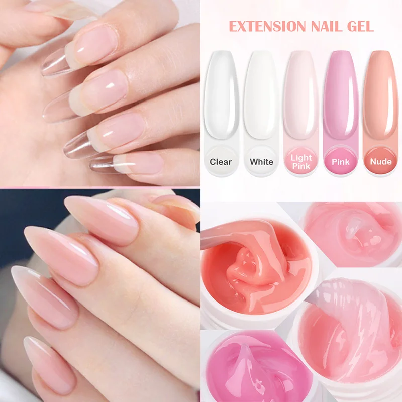 Quick Building Gel Nail Extension Gel Nail Model Phototherapy Gel UV Glue Crystal Extension Gel Nail Art Prolong Form 60ml
Quick Building Gel Nail Extension Gel Nail Model Phototherapy Gel UV Glue Crystal Extension Gel Nail Art Prolong Form 60ml