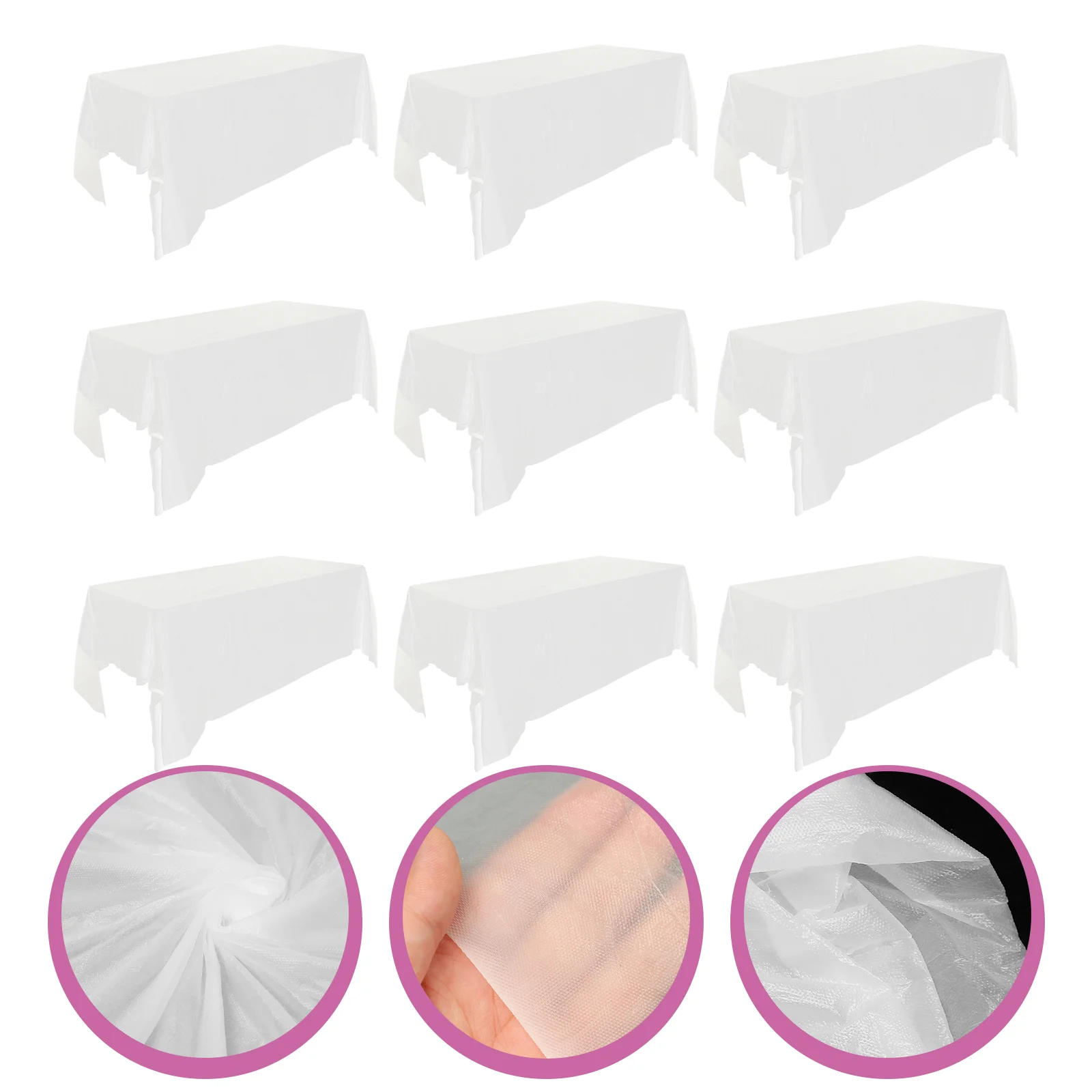 Table Tablecloth Cover White Picnic Cloth Runner Wedding Rectangular Decor Kitchen Covers Campingbanquet Partydining Room
Table Tablecloth Cover White Picnic Cloth Runner Wedding Rectangular Decor Kitchen Covers Campingbanquet Partydining Room
