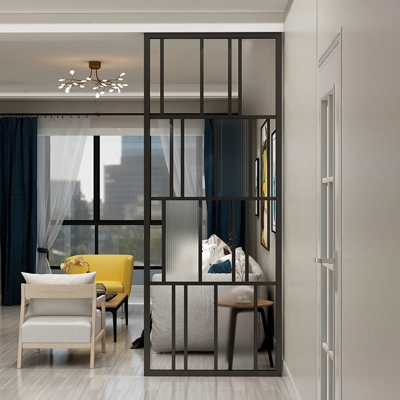 Glass partition light luxury simple modern household small apartment screen decoration metal stainless steel porch partition
Glass partition light luxury simple modern household small apartment screen decoration metal stainless steel porch partition