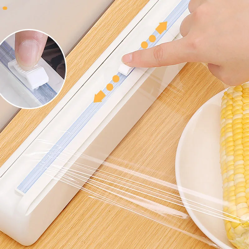 Cling Film Cutter Suction Cup Type For Kitchen Supplies Household Aluminum Foil Divider Plastic Sharp Cutter With Micro Sucker
Cling Film Cutter Suction Cup Type For Kitchen Supplies Household Aluminum Foil Divider Plastic Sharp Cutter With Micro Sucker