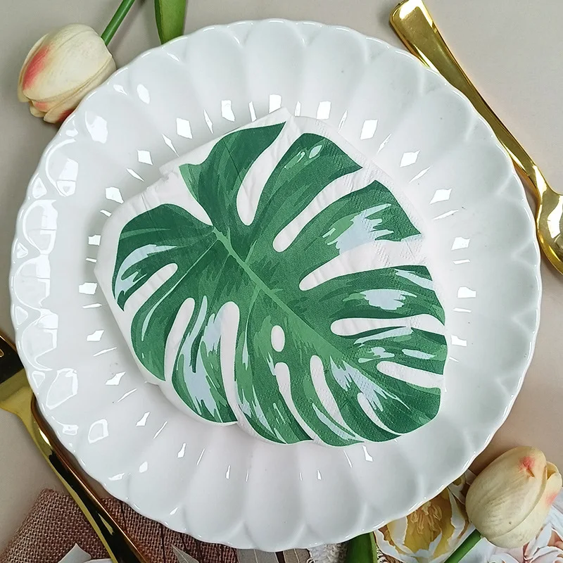 Бумажные салфетки Гавайская тематика 20 шт 
Бумажные салфетки Гавайская тематика 20 шт