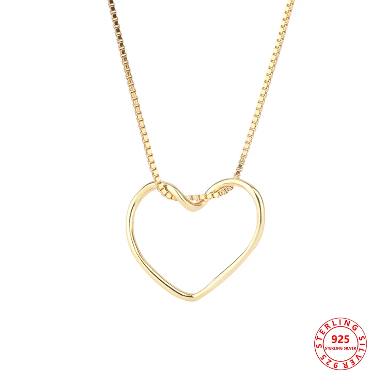 Heart Necklace Women's Accessories 925 Sterling Silver Original Certified Chains Wedding Pendants Luxury Quality Jewelry
Heart Necklace Women's Accessories 925 Sterling Silver Original Certified Chains Wedding Pendants Luxury Quality Jewelry