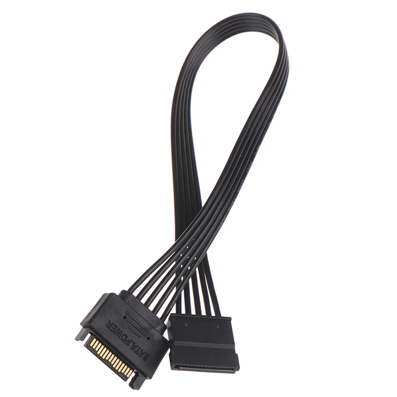 SATA 15pin кабель питания штекер-гнездо Hdd Ssd кабель питания соединение с компьютером 30 см
SATA 15pin кабель питания штекер-гнездо Hdd Ssd кабель питания соединение с компьютером 30 см