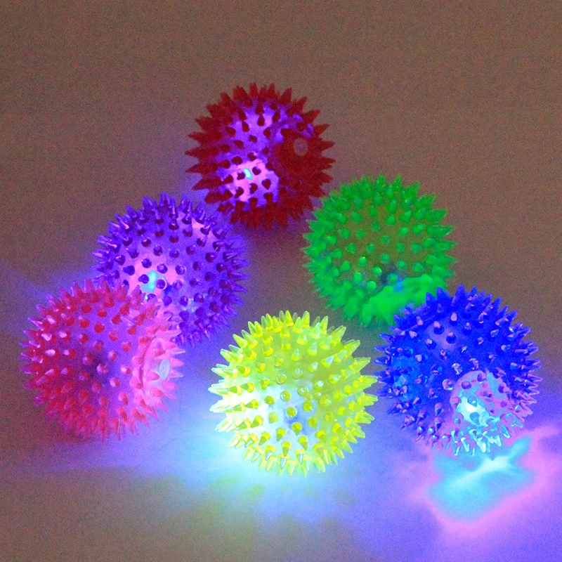 Colorful Luminous Pet Puppy Dog Chewing Playing Elastic Hedgehog Ball Toy Small Pet Dog Squeaky Toys
Colorful Luminous Pet Puppy Dog Chewing Playing Elastic Hedgehog Ball Toy Small Pet Dog Squeaky Toys
