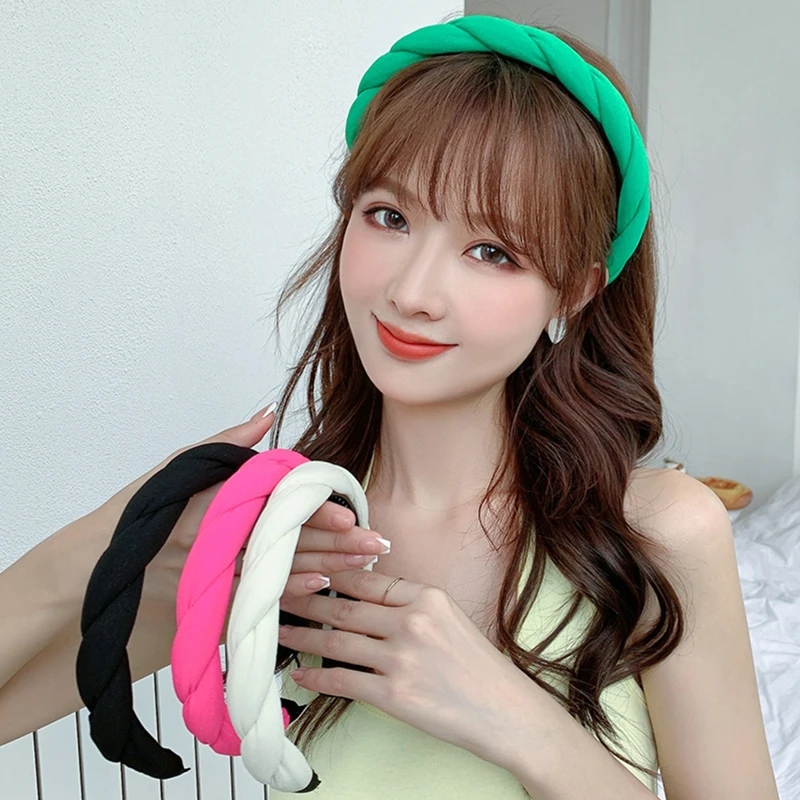 2022 Summer Retro Solid Color Soft Thick Hairbands For Women Girls Headband Female Headdress New Fashion Hair Accessories Gift
2022 Summer Retro Solid Color Soft Thick Hairbands For Women Girls Headband Female Headdress New Fashion Hair Accessories Gift