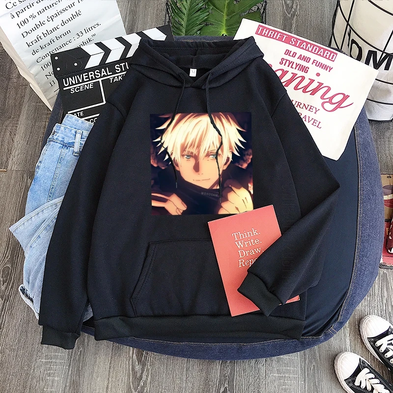 Japanese Animation Jujutsu Harajuku Kaisen Printed Hoodie Spring Men's And Women's Fashion Casual Tops Street Loose Sweatshirts 
Japanese Animation Jujutsu Harajuku Kaisen Printed Hoodie Spring Men's And Women's Fashion Casual Tops Street Loose Sweatshirts