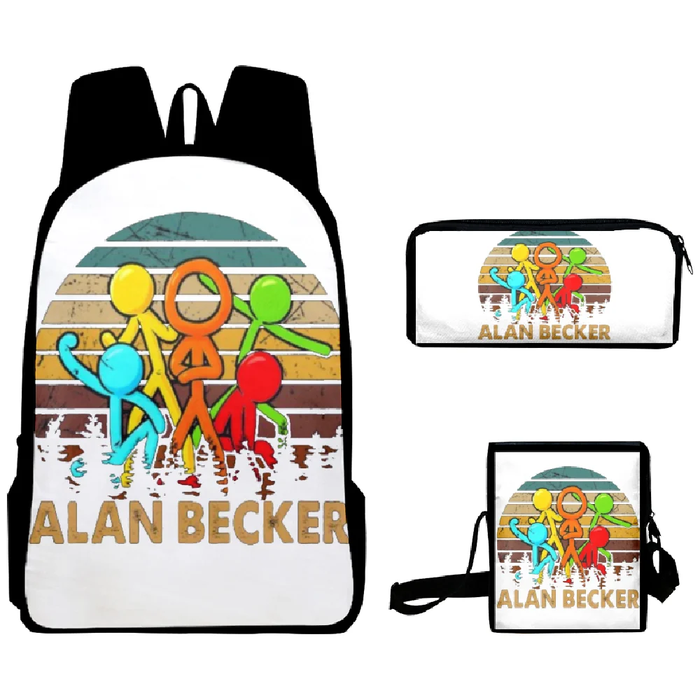 Creative Fashion Kpop Alan Becker 3D Print 3pcs/Set pupil School Bags Laptop Daypack Backpack Inclined shoulder bag Pencil Case
Creative Fashion Kpop Alan Becker 3D Print 3pcs/Set pupil School Bags Laptop Daypack Backpack Inclined shoulder bag Pencil Case