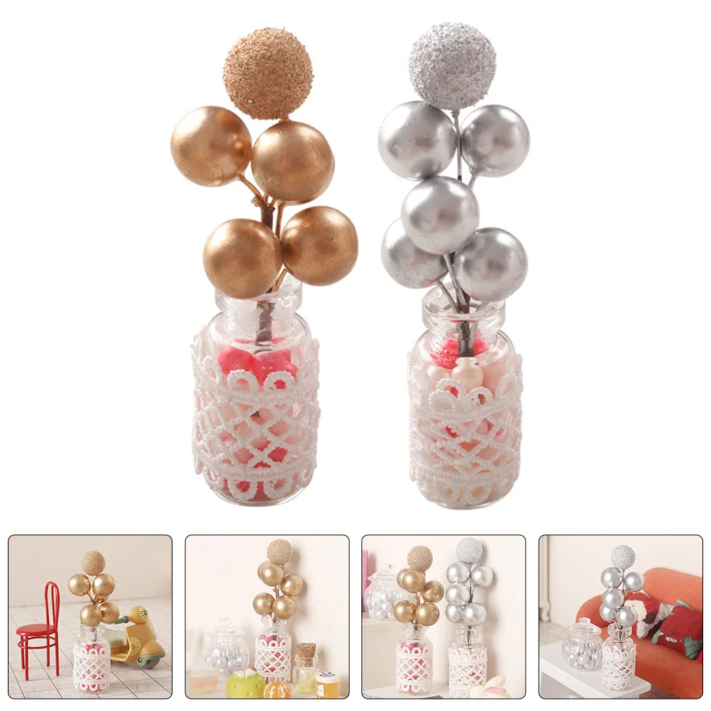 2 Pcs Desktop House Potted Plant Indoor Mini Artificial Plastic Fake Bonsai Model
2 Pcs Desktop House Potted Plant Indoor Mini Artificial Plastic Fake Bonsai Model