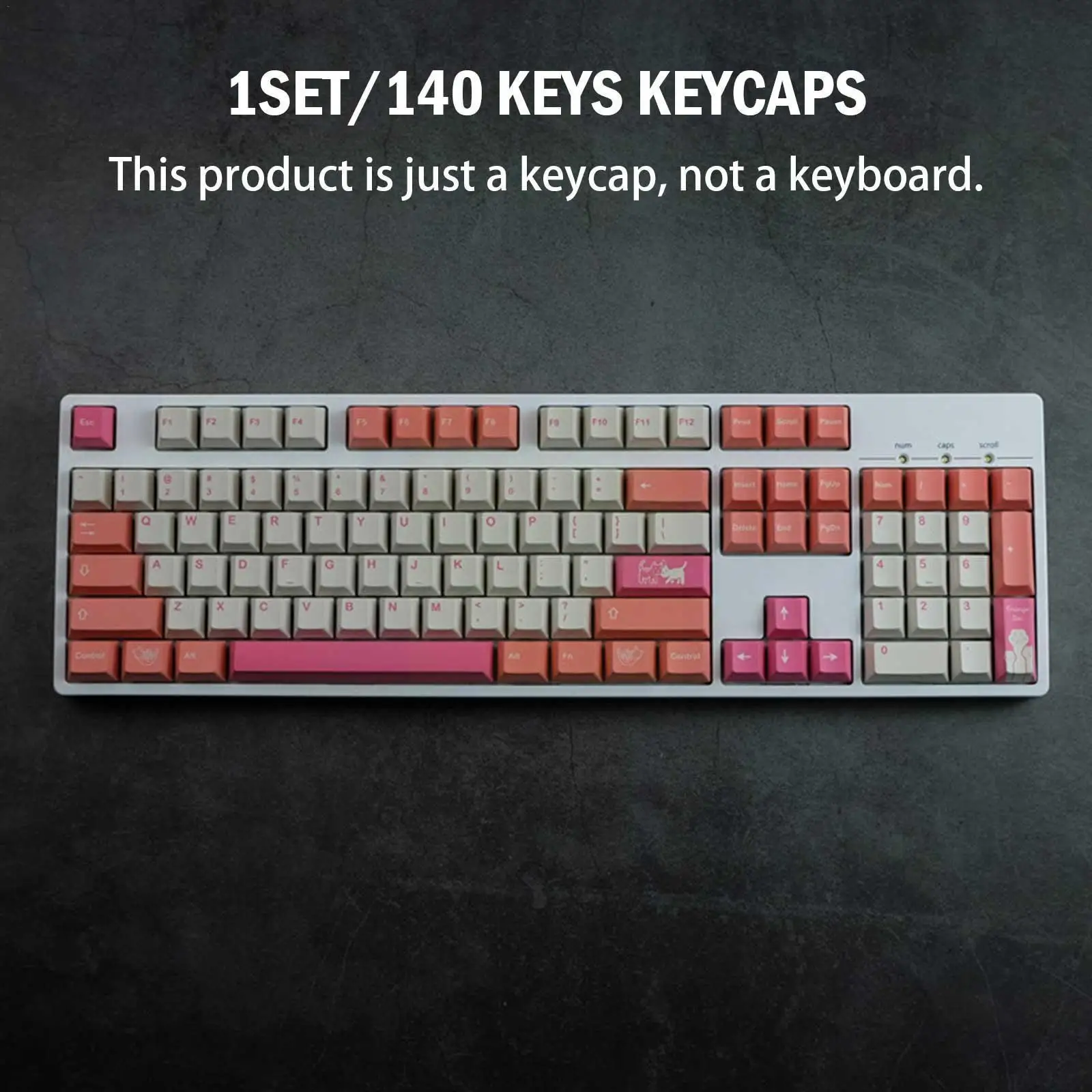 PBT Sublimation Mini Mechanical Gaming Keyboard Red Switch For GMK Orange Boi Orange Cat 140 Keys Wired Portable For Travel O7E0
PBT Sublimation Mini Mechanical Gaming Keyboard Red Switch For GMK Orange Boi Orange Cat 140 Keys Wired Portable For Travel O7E0
