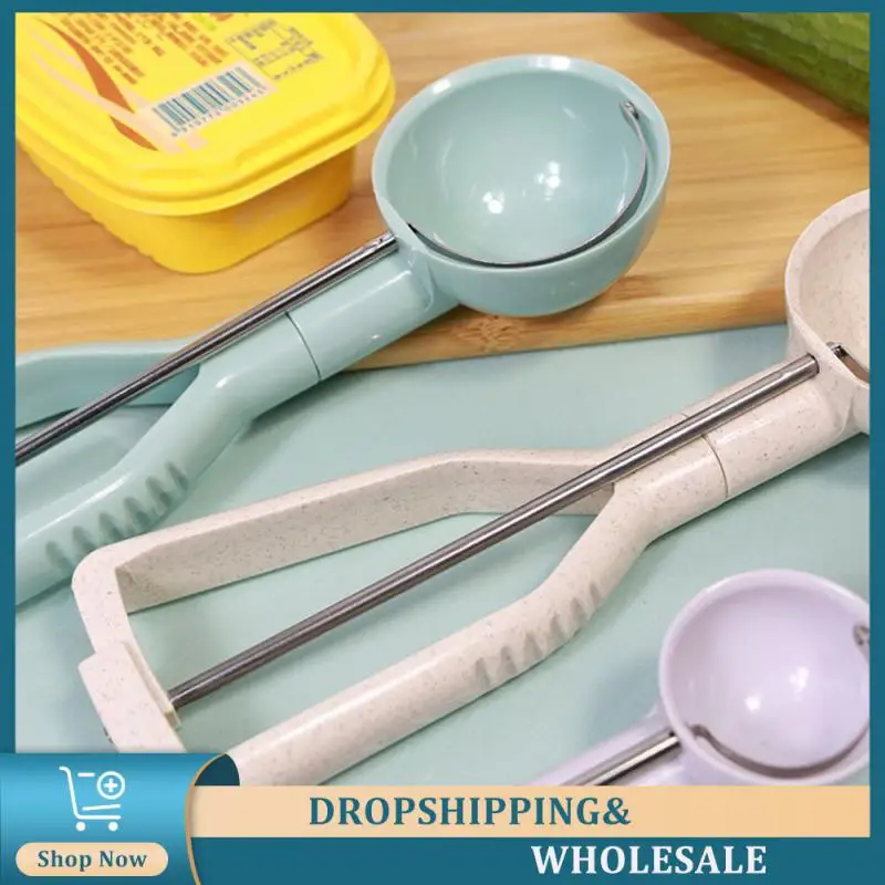 Fruit Ice Ball Maker Non-slip Cream Dipper Plastic Kitchen Tooks Fruit Ball Digger Durable Ball Scoop Kitchen Accessories
Fruit Ice Ball Maker Non-slip Cream Dipper Plastic Kitchen Tooks Fruit Ball Digger Durable Ball Scoop Kitchen Accessories