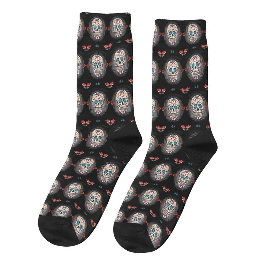 Halloween Dia De Los Muertos Funny Men's Socks Vintage Harajuku Day of the Dead Novelty Crew Crazy Sock Gift Pattern Printed
Halloween Dia De Los Muertos Funny Men's Socks Vintage Harajuku Day of the Dead Novelty Crew Crazy Sock Gift Pattern Printed