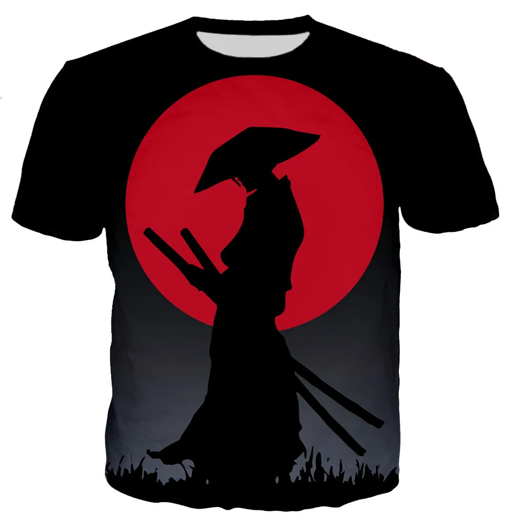 Japanese Anime 3D Printing T-shirt Mens and Women;s Short-sleeved Urban Trend Cartoon Character T-shirt Samurai Shirt Oversize
Japanese Anime 3D Printing T-shirt Mens and Women;s Short-sleeved Urban Trend Cartoon Character T-shirt Samurai Shirt Oversize