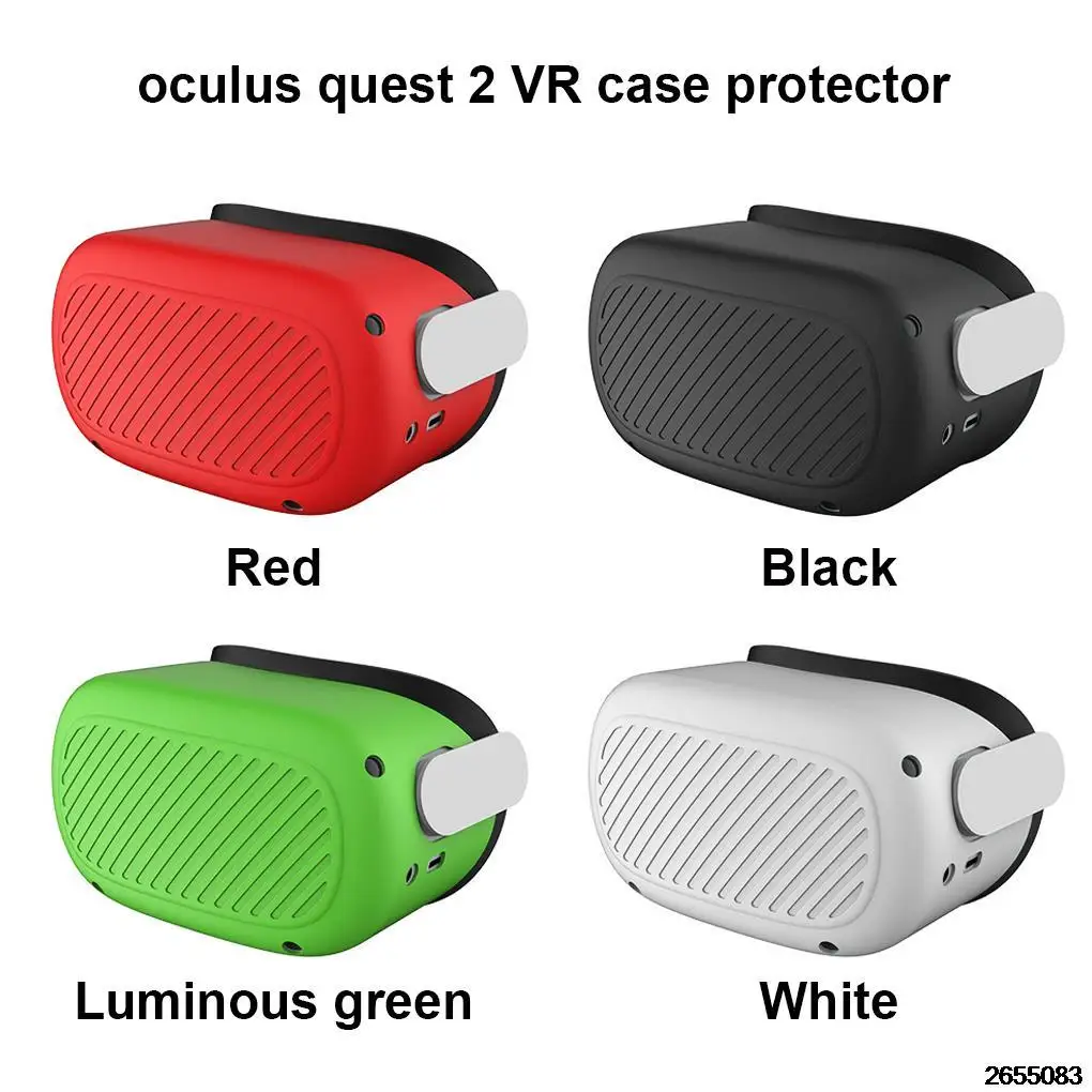Silicone Protective Cover Shell Case For Oculus Quest 2 VR Headset Storage Shell Gamers Gifts Replacement for Oculus Quest 2
Silicone Protective Cover Shell Case For Oculus Quest 2 VR Headset Storage Shell Gamers Gifts Replacement for Oculus Quest 2