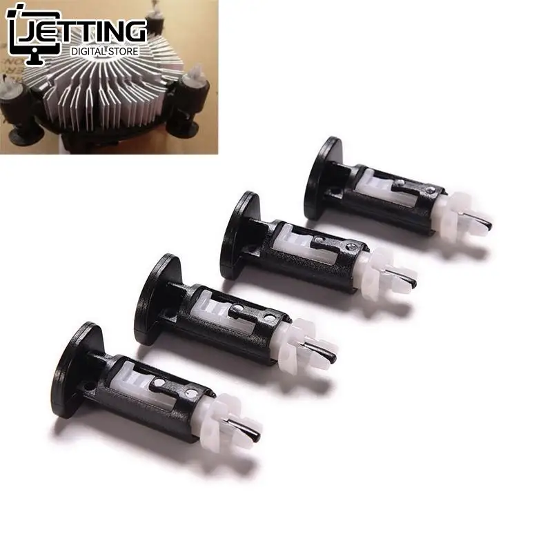 8/4 PCS LGA 775 CPU Heatsink Mount Pin Plastic Push Screw Cooler Cooling Fan Fastener for Intel Socket
8/4 PCS LGA 775 CPU Heatsink Mount Pin Plastic Push Screw Cooler Cooling Fan Fastener for Intel Socket