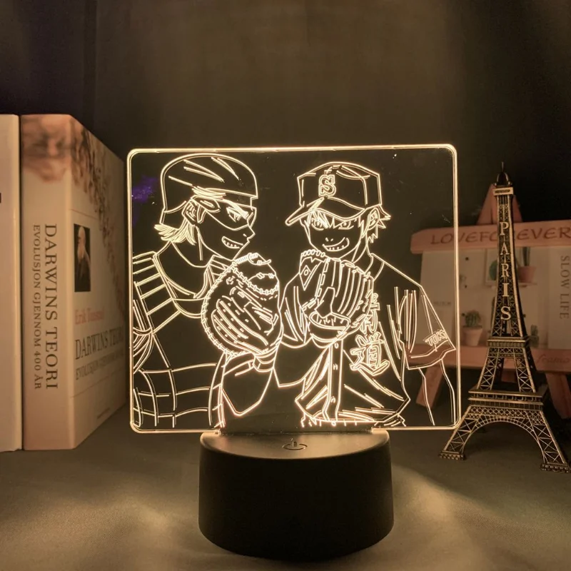 Ace of Diamond 3D Night Light Miyuki Kazuya Sawamura Eijyun Acrylic Stand Light Room Decorative Bedside Ornament Friend Gift
Ace of Diamond 3D Night Light Miyuki Kazuya Sawamura Eijyun Acrylic Stand Light Room Decorative Bedside Ornament Friend Gift