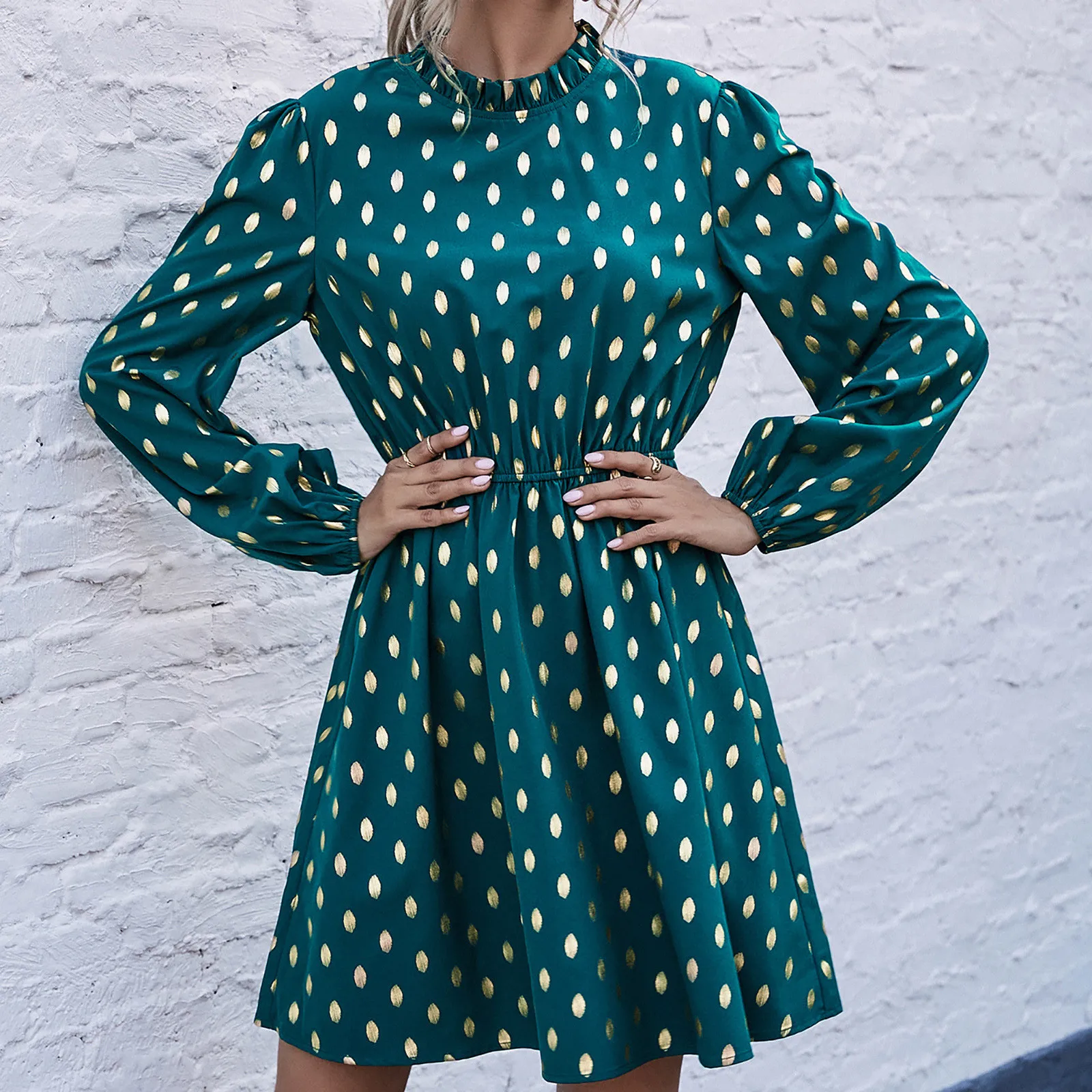 Women's Sun Dresses Casual Women's Dresses Stand-up Collar Dating Party Maxi Dress Sequin Dresses Women
Women's Sun Dresses Casual Women's Dresses Stand-up Collar Dating Party Maxi Dress Sequin Dresses Women